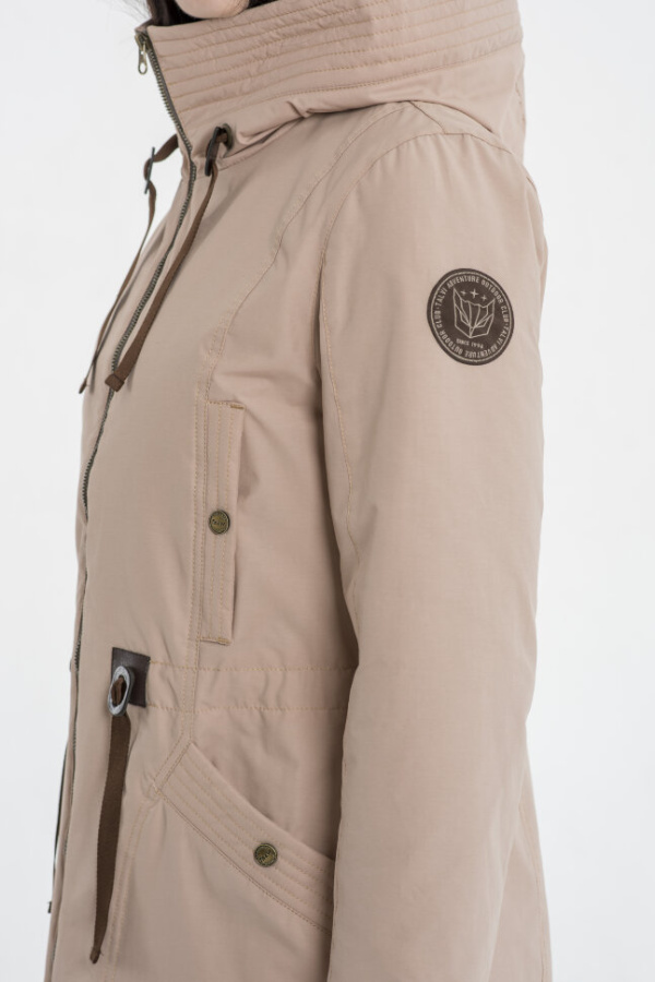 *Парка жен. арт. 48275 (170, Пудра, 88, 98, , , )