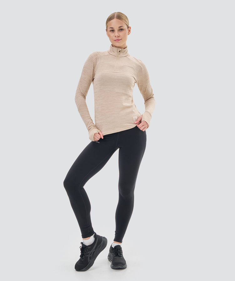 Лонгслив Nordski Impulse Beige W (38-S, Beige, , , , , )