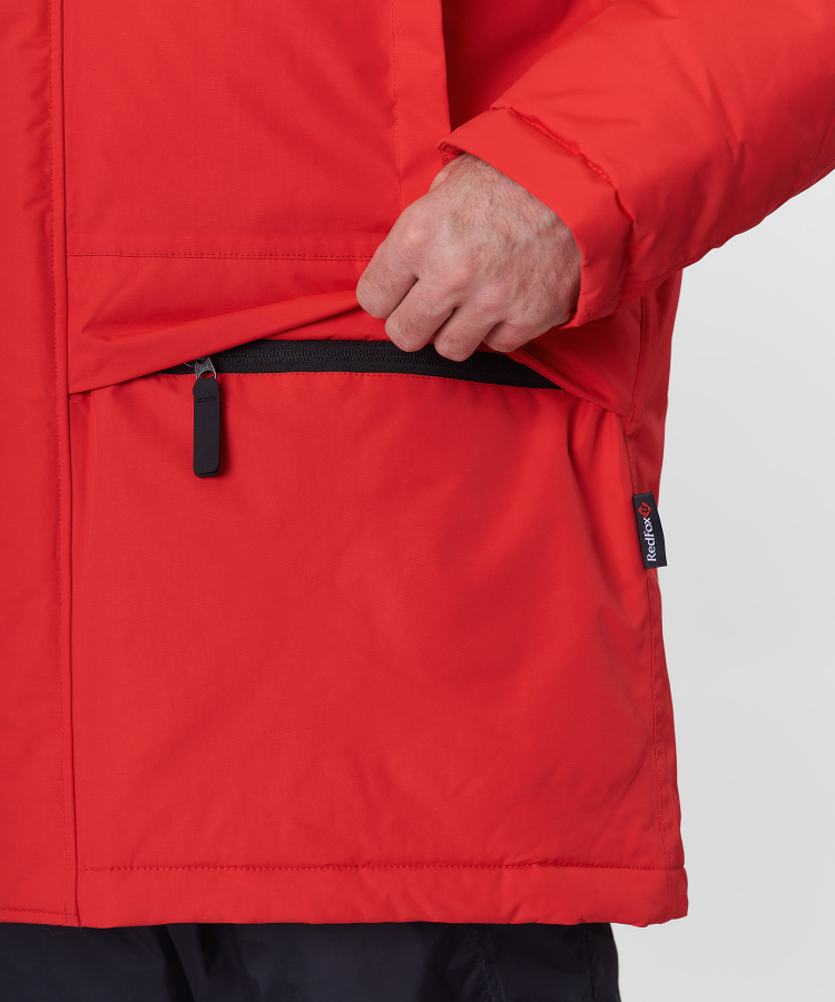 Куртка утепленная Snow Man lV Мужская (S, 1300/красный, , , , , )