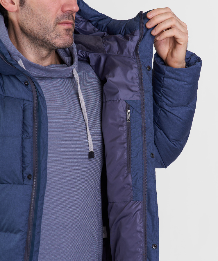 Куртка пуховая Chester III Мужская (M, 9700/деним, , , , , )