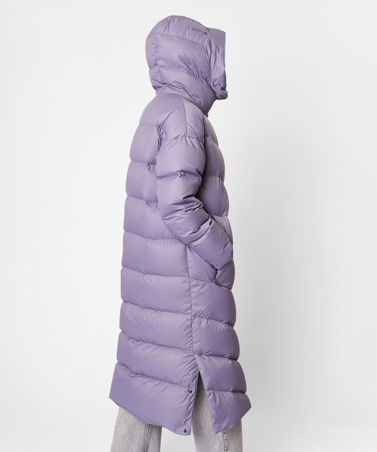 Пальто пуховое Astra Женское (M, 0700/т.лиловый, , , , , )