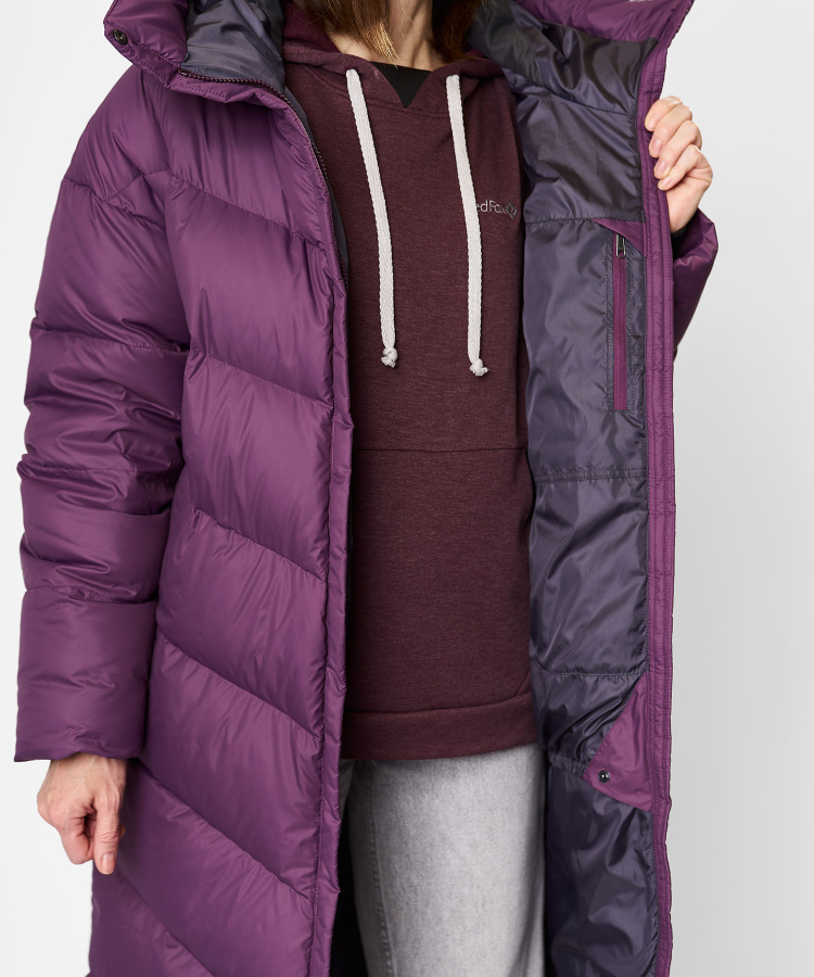 Пальто пуховое Astra Женское (XL, 0100/чернила, , , , , )