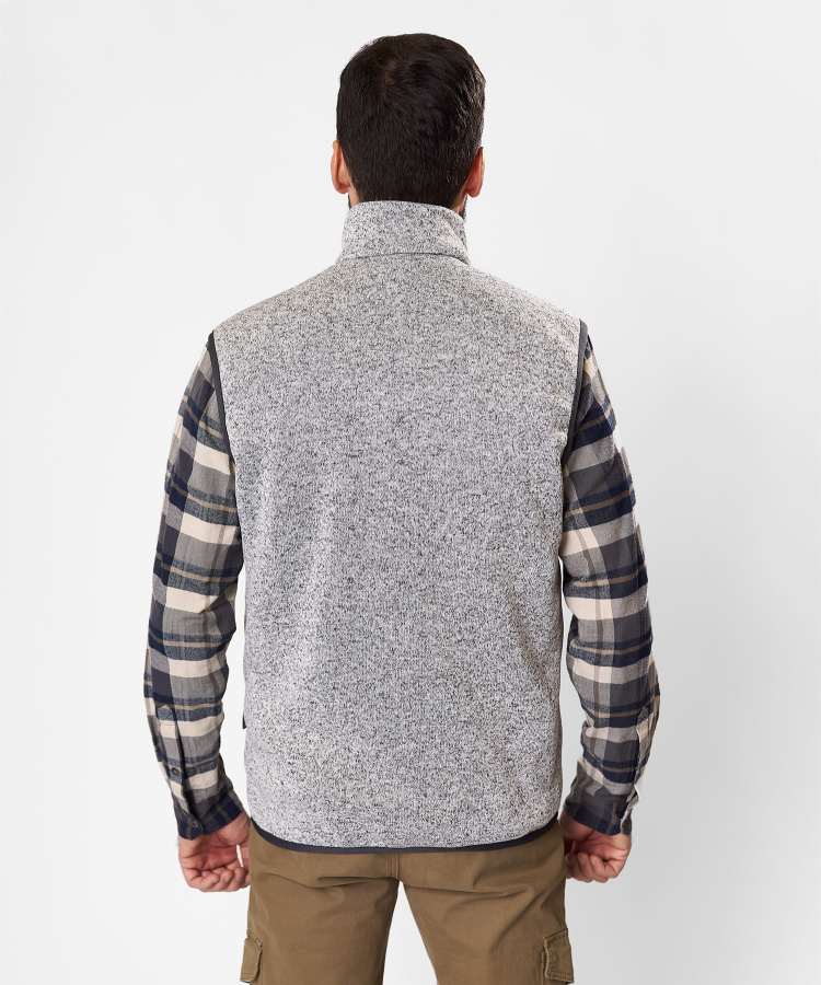 Жилет Tweed Мужской (S, 7000/св.серый, , , , , )