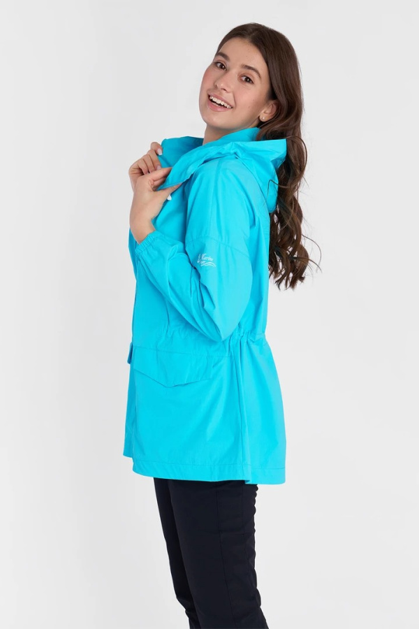 *Ветровка 24-40430 жен. (50, 40 Голубой, 176, , , , )