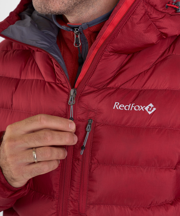 Куртка пуховая Flight Lite III Мужская (L, 1200/т.красный, , , , , )