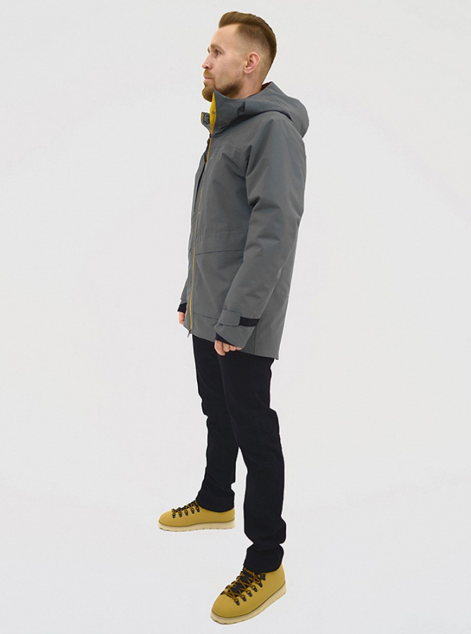 *100361 Куртка мужская DON (S, 108 Угольный, , , , , )