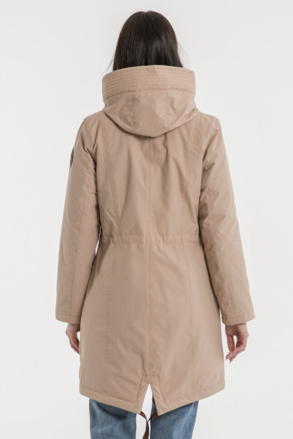 *Парка жен. арт. 48275 (170, Пудра, 88, 98, , , )