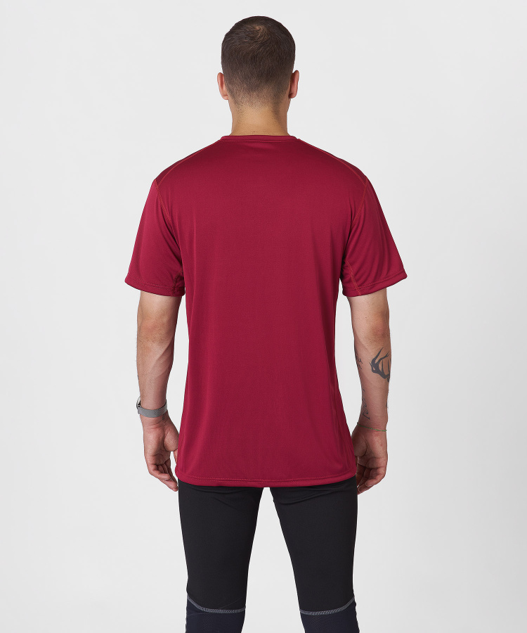 Футболка Interline Мужская (L, 1100/бордовый, , , , , )