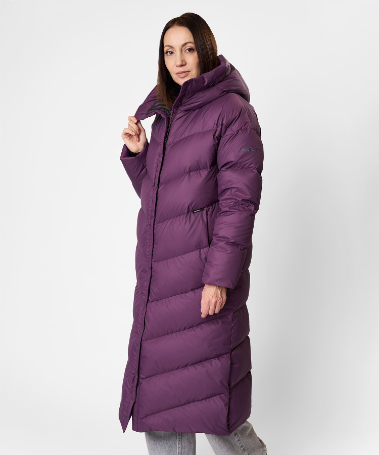 Пальто пуховое Astra Женское (XL, 0100/чернила, , , , , )