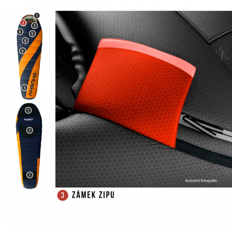 ENJOY LONG -25°С 230х85 спальный мешок (правый)