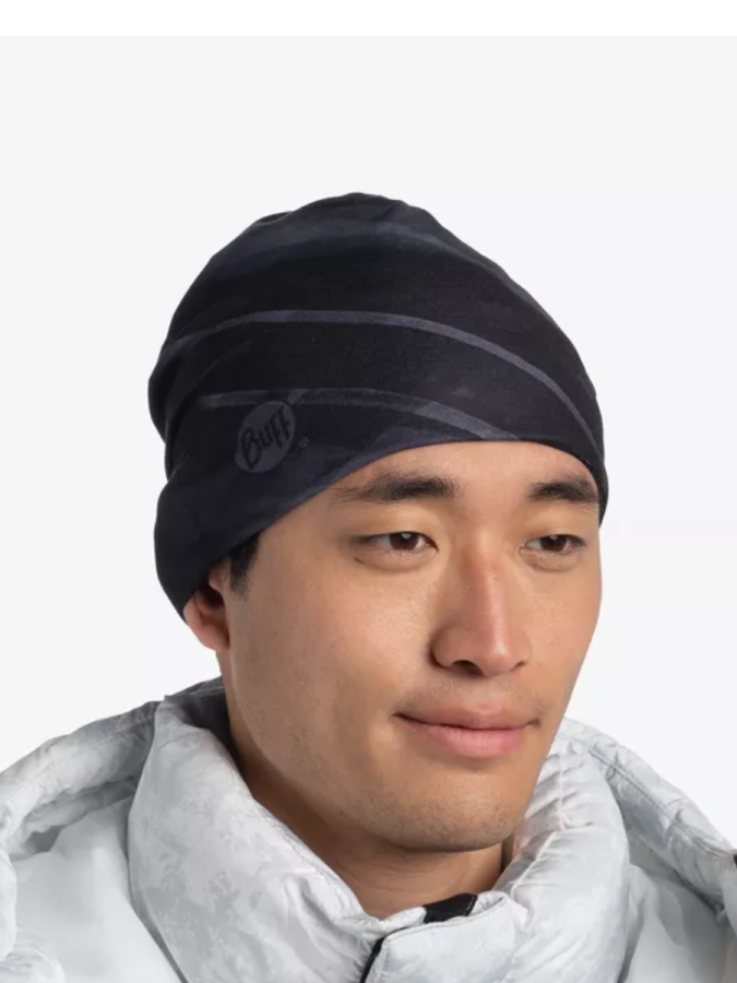 Шапка BUFF MICROFIBER & POLAR HAT (One Size, Raft Black, , , , , ) Шапка BUFF MICROFIBER & POLAR HAT (One Size, Raft Black, , , , , )