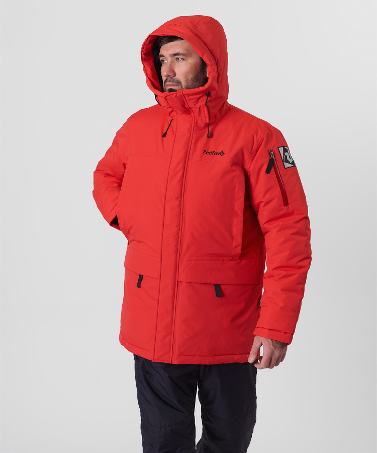 Куртка утепленная Snow Man lV Мужская (S, 1300/красный, , , , , )