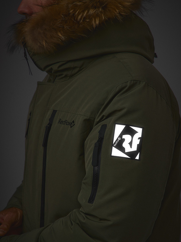 Куртка пуховая Nanook III Мужская (XXL, 3100/т.оливковый, , , , , )