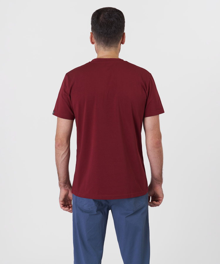 Футболка Rock Мужская (XL, 1100/бордовый, , , , , )