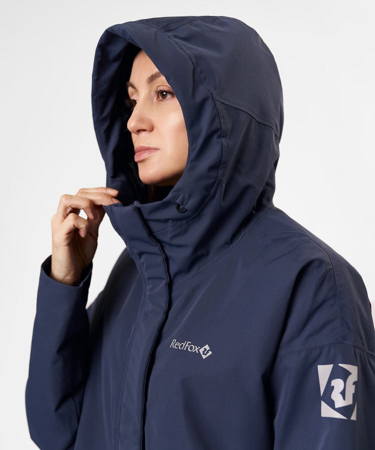 Пальто утепленное Garda II Женское (XL, 9100/т.синий, , , , , )