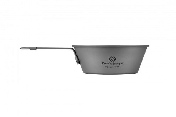 CA2101 450ml Titanium Sierra cup ковшик со складными ручками