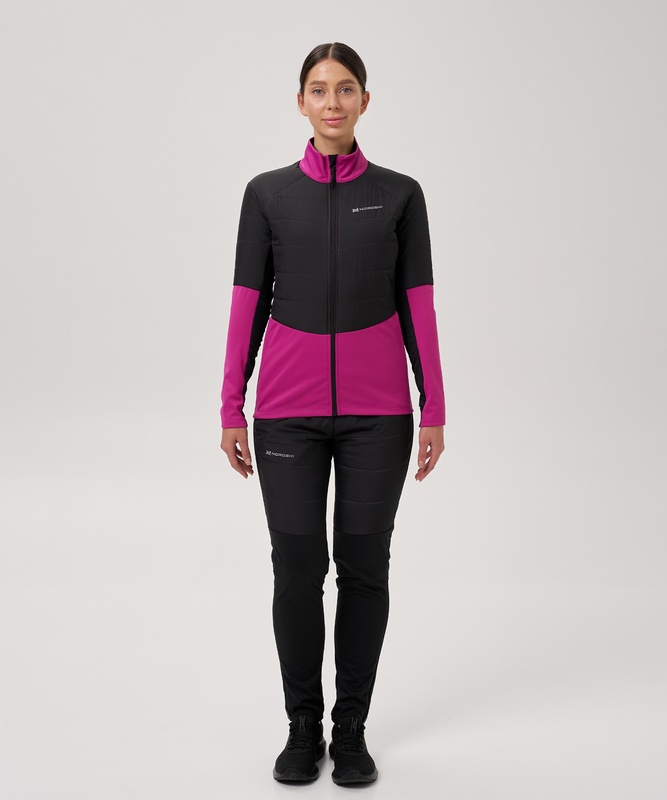 Куртка Nordski Hybrid Pro 2.0 Fuchsia/Black W (42-L, Fuchsia/Black, , , , , )