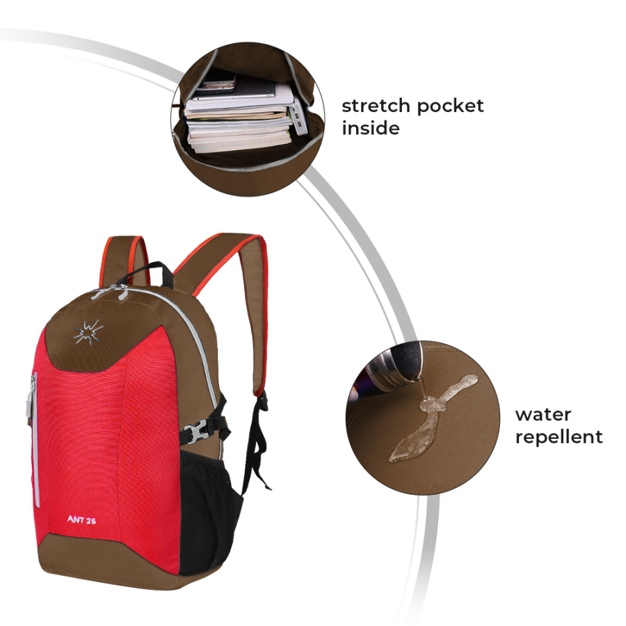 B0209 ANT 25 Рюкзак (25 розовый-коричневый) B0209 ANT 25 Рюкзак (25 розовый-коричневый)