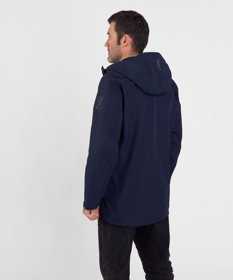 Плащ Dublin Мужской (M, 9930/черно-синий/темно-серый, , , , , )