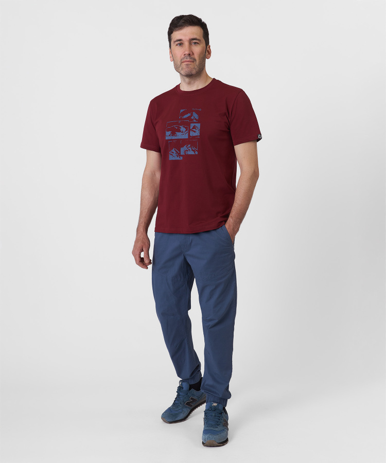 Футболка Sl Мужская (XL, 1100/бордовый, , , , , )