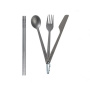 Купить Cook 'n' Escape ca2006 4-piece titanium cutlery set набор стол. приборов 4 840 ₽ Cook 'n' Escape ca2006 4-piece titanium cutlery set набор стол. приборов
