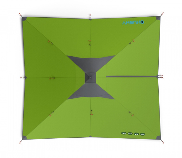 HUSKY sawaj 2 trek палатка (зеленый)