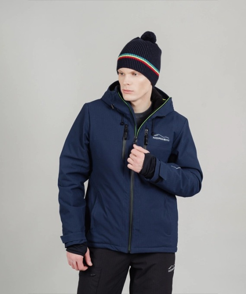 Горнолыжная куртка Nordski Lavin 2.0 Dress Blue (46-S, DRESS BLUE, , , , , )