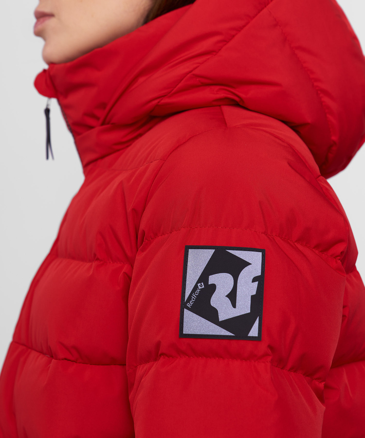 Пальто пуховое Siberia III Женское (S, 1300/красный, , , , , )