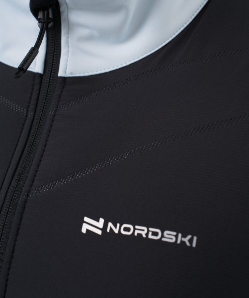 Куртка Nordski Hybrid Pro 2.0 Pearl Blue/Black (46-S, Pearl Blue/Black, , , , , )