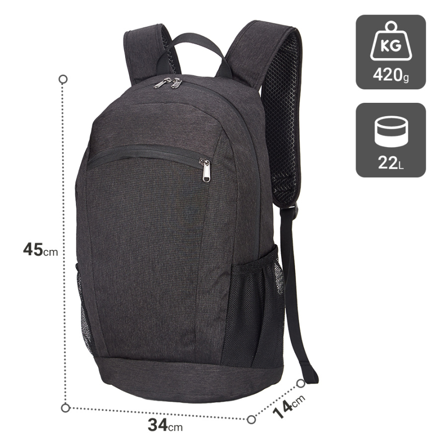 B0366 BUSINESS BACKPACK Рюкзак (черный) B0366 BUSINESS BACKPACK Рюкзак (черный)