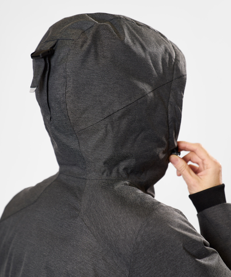 Полупальто пуховое Atalaya II Женское (L, 2000/асфальт, , , , , , )