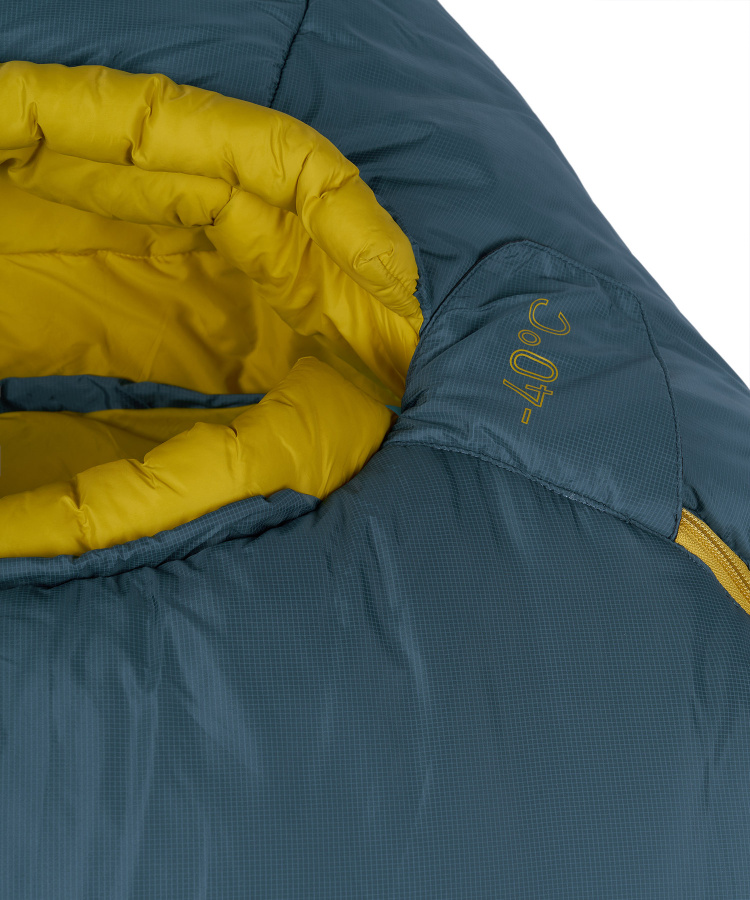 Спальный мешок Arctic-40C left (Long, 6942/нептун/эвкалипт, , , , )