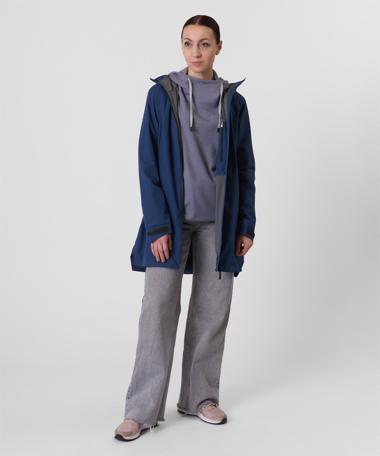 Куртка ветрозащитная Wellington V Женская (XS, 9700/деним, , , , , ) Куртка ветрозащитная Wellington V Женская (XS, 9700/деним, , , , , )