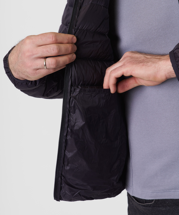 Куртка пуховая Stad Мужская (XL, 1000/черный, , , , , )