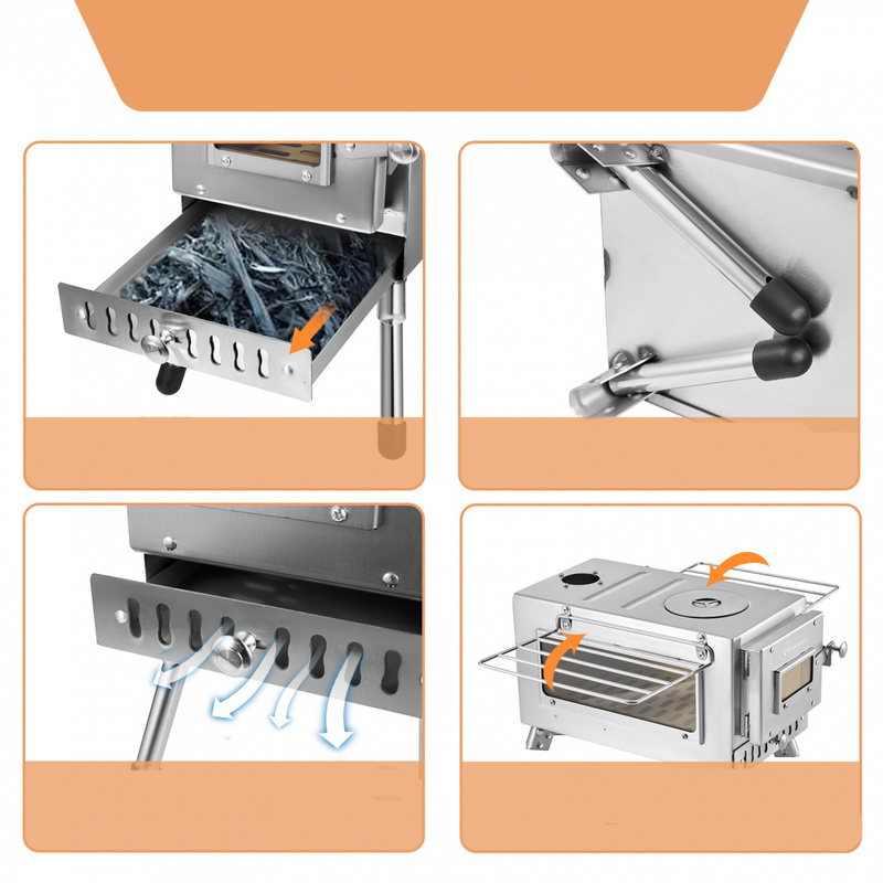 King Camp 2320 hot tent stove plus печка