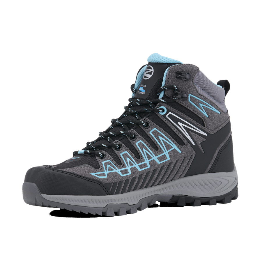 Ботинки THUNDER MID W'S WP (37, DARK GREY/AZURE, , , , , )