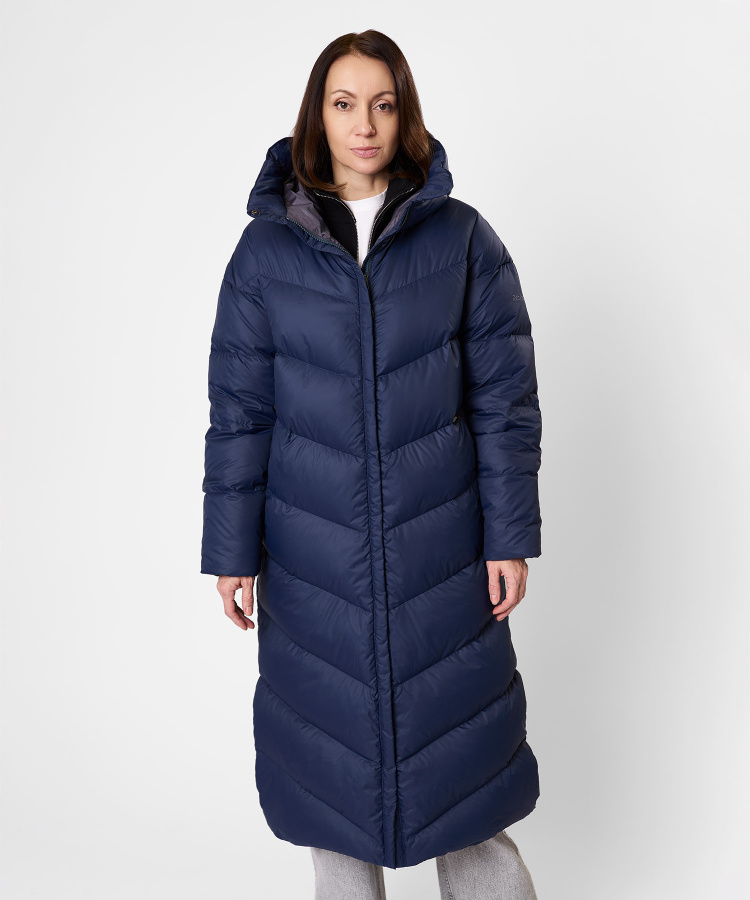 Пальто пуховое Astra Женское (XL, 9100/т.синий, , , , , )