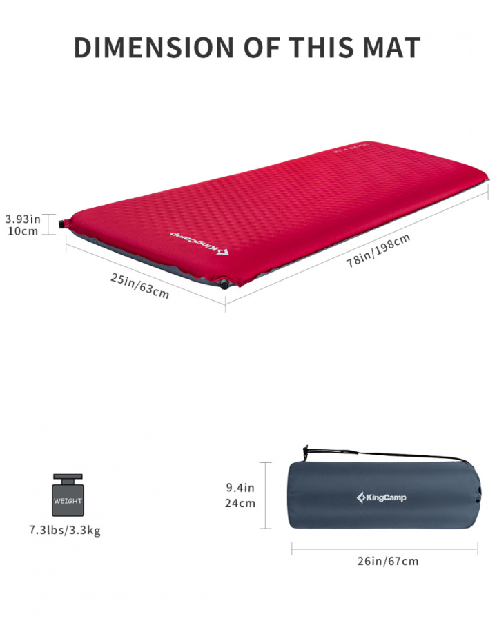 3585 DELUX Plus коврик самонад (198X63X10 см) 3585 DELUX Plus коврик самонад (198X63X10 см)