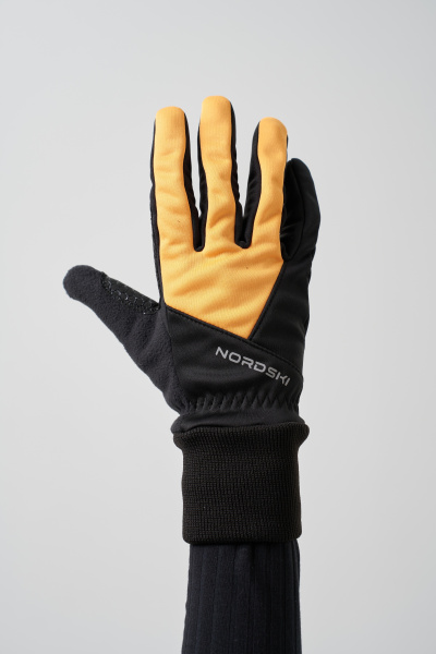 Перчатки Nordski Motion Black/Orange WS (7-XS, Black/Orange, , , , , )