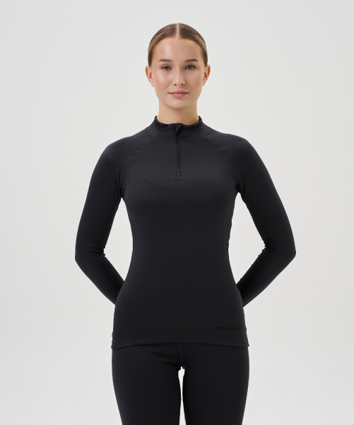 Рубашка Nordski Intense Half Zip Grey W (38-S, Grey, , , , , )