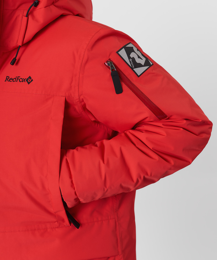 Куртка утепленная Snow Man lV Мужская (S, 1300/красный, , , , , )