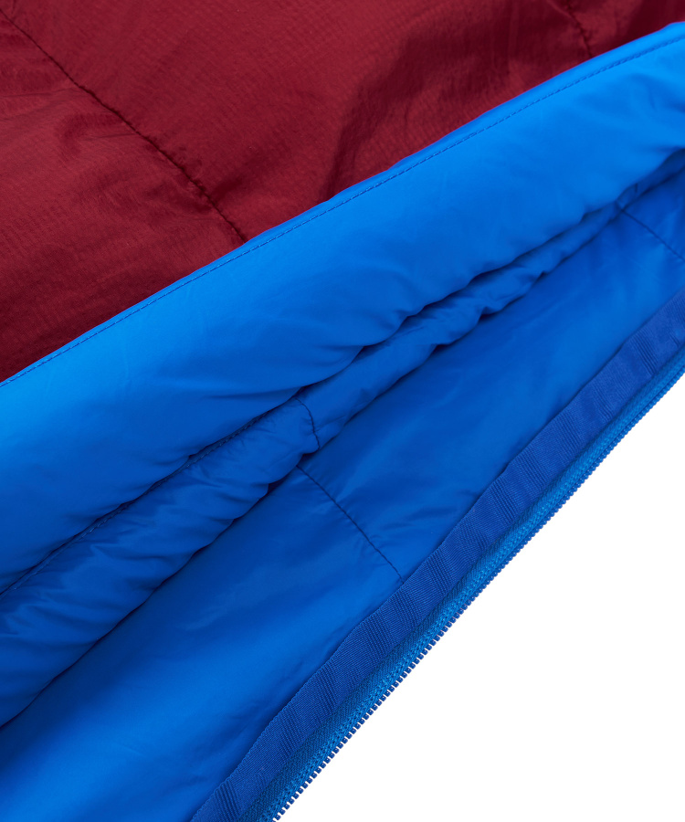 Спальный мешок пуховый Rapid -20C left (Long, 1282/т.красный/синий, , , , , )