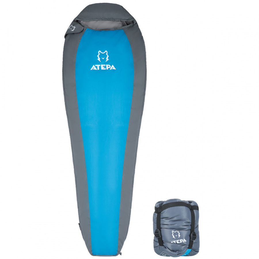 2002 COMPACT 1000 0°С 215х75х50 спальный мешок (0C, зеленый правый)