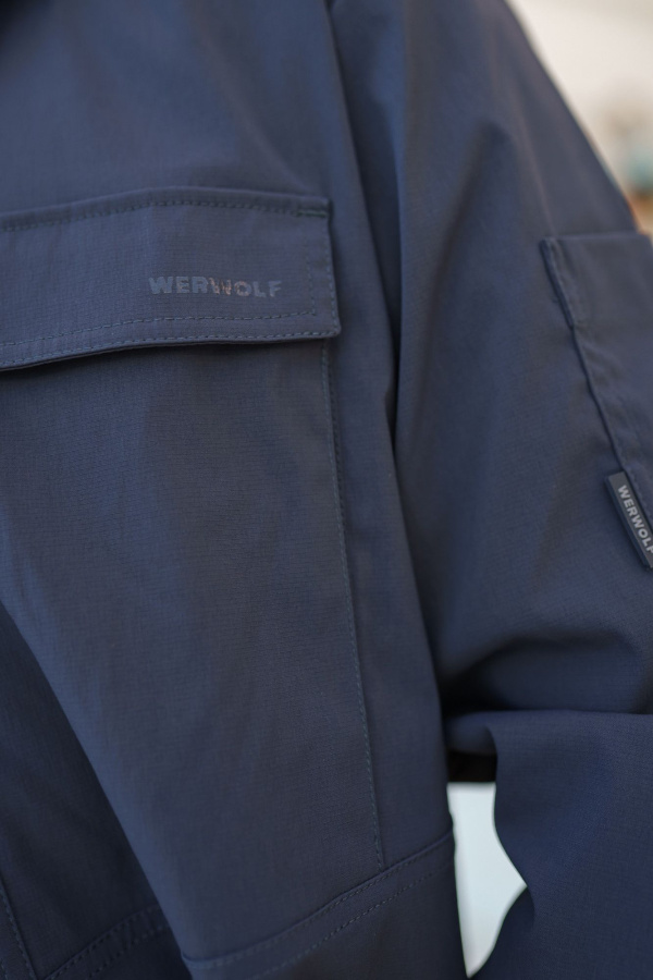 Рубашка-ветровка мужская Discovery (46/170-176, Синий, , , )