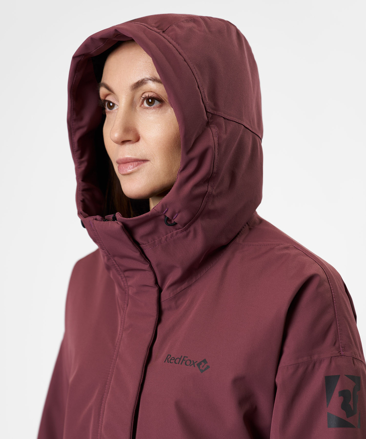 Пальто утепленное Garda II Женское (L, 1800/коричневая роза, , , , , )