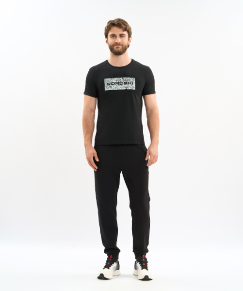 Футболка Nordski Simple Logo Black (46, Black, , , , , )