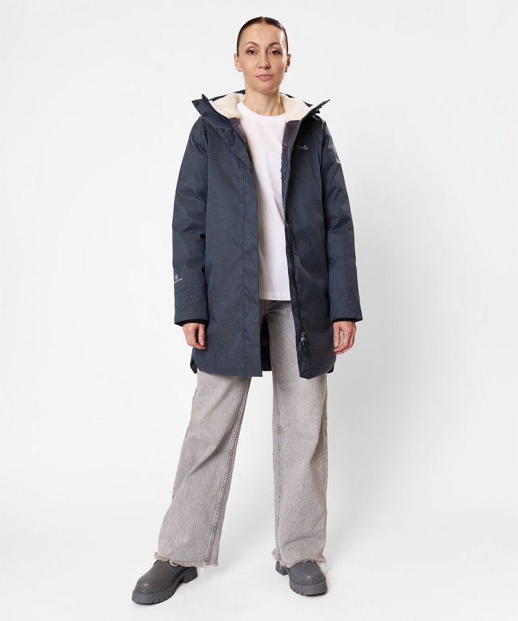 Полупальто пуховое Atalaya II Женское (M, 9900/черно-синий, , , , , , )