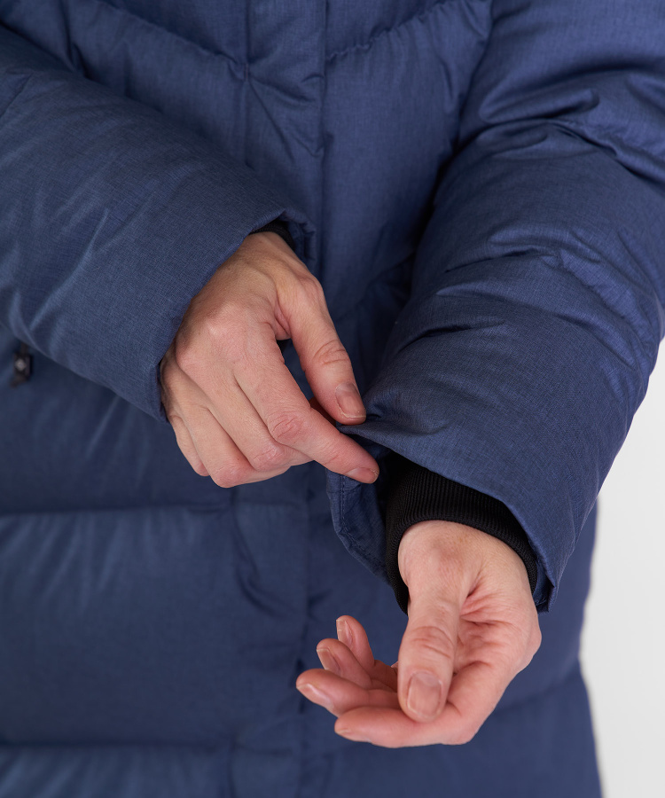 Пальто пуховое Ester VI Женское (XL, 9700/деним, , , , , )