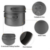 Cook 'n' Escape ca2112 titanium pot with pan набор посуды