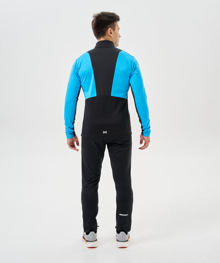 Тренировочная куртка Nordski Advance Light Blue/Black (48-M, Light Blue/Black, , , , , )